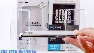 Tech21 Pure Clear or Speck Presidio Stay Clear for iPhone 11 Pro?? Comparison and Review!