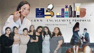 GRWM + who got engaged?  | Juneight Rivera