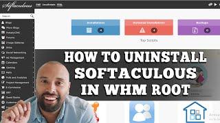 HOW TO UNINSTALL SOFTACULOUS FROM WHM? [EASY METHOD]️