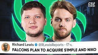 RUMORS: s1mple & NiKo Joining Falcons?! CS2's New Superteam Unveiled!