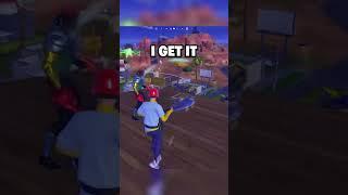 Bro didnt know the OP glitch  #fortnite #shorts #fortniteshorts