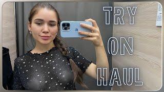 [4K] Transparent Try-On-Haul with Anna Little | Get Ready With Me 2024