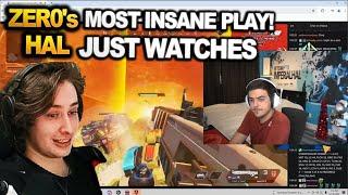 ImperialHal Watches Zer0's Most Insane Play in ALGS Scrims! 