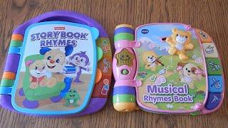 Fisher Price Story Book Rhymes VS Vtech Musical Rhymes Comparison - Which is Best?
