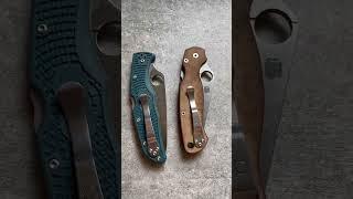 Spyderco Endura - Tons of blade in a reasonable package!