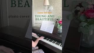 Lana Del Rey - Young and Beautiful (piano cover)