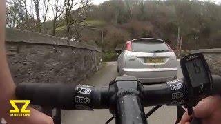 Cyclist Chases Boy Racer at 52mph