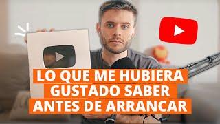 Cómo empezar un canal de youtube [Mis 5 claves] 