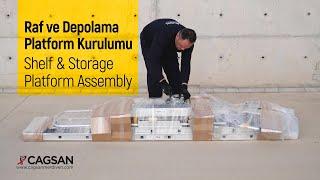 Raf ve Depolama Platform kurulumu - Shelf & Storage Platform Assembly - RD0012