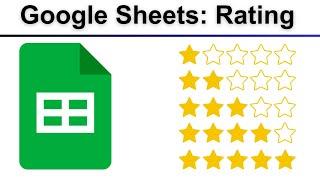 How To Add Rating In Google Sheets