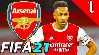 SAVING ARSENAL! FIFA 21 Arsenal Realism Career Mode #1