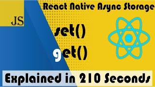 React Native Async Storage set and get Methods