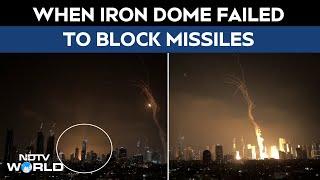Israel Iran Conflict | Israel's Iron Dome Fails To Block Missiles That Hit Tel Aviv Military Zone