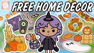 FREE FALL DECOR!  MAPLE AVENUE SECRET!  TOCA BOCA WORLD 