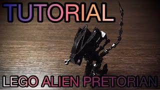 Lego Alien Pretorian Tutorial | Лего Чужой Преторианец Туториал