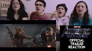 AVENGERS: ENDGAME | OFFICIAL TRAILER REACTION | MAJELIV FAMILY REACTIONS