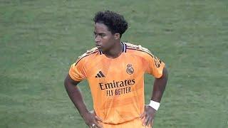 Endrick vs AC Milan DEBUT Real Madrid 31/07/24 | HD