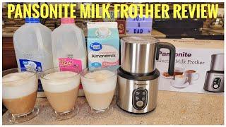 REVIEW Pansonite Milk Frother for Coffee Latte Cappuccino Macchiato