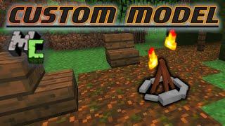 MCreator Custom Model Block WORKING (Tutorial) [Campfire]