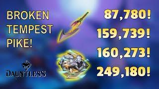 *BROKEN* TEMPEST PIKE BUILD! - Dauntless 2024