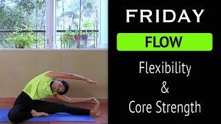 Friday Flow | Daily Yoga | Flexibility and Core Strength | Yogalates with Rashmi