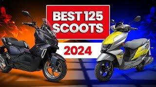 THE 10 BEST 125CC SCOOTERS for 2024!