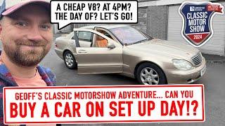 A Classic Car Adventure (the buy a car on set up day and sell it at the show challenge)