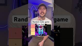 Random indie game tier list!  #gamingshorts #indiegames #pcgaming