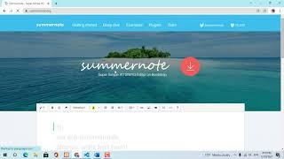 How to use summernote in laravel 8