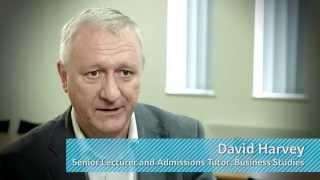 Business Studies at Huddersfield - Dave Harvey