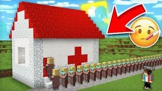 ВСЕ ЖИТЕЛИ НАШЕЙ ДЕРЕВНИ ЗАБОЛЕЛИ В МАЙНКРАФТ | Компот Minecraft