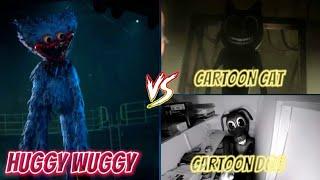 HUGGY WUGGY MONSTER IN POPPY PLAYTIME VS CARTOON CAT AND DOG (HORORMONSTER) EpicBattle