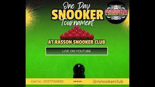 Rasson Snooker Club - One Day Snooker Tournament