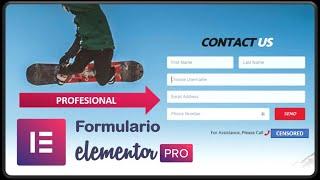  Create a CONTACT FORM with ELEMENTOR and CONTACT FORM 7 in WORDPRESS