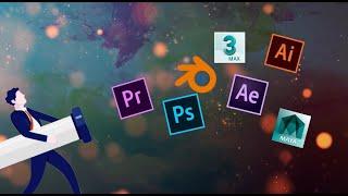 Multimedia School for Graphic Designing - Photoshop Illustrator, after effect and many more