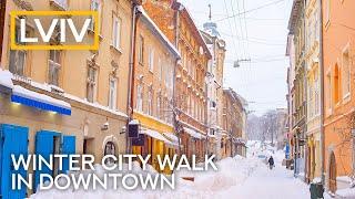 Winter Charm of Lviv - City Walk with Atmosphere & Sounds