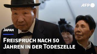 50 Jahre in der Todeszelle: 88-jähriger Japaner freigesprochen | AFP