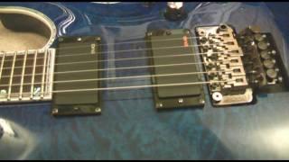 ESP LTD MH 1000 Demo - with Coil tap EMG mod