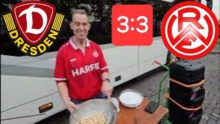 Dynamo Dresden - Rot-Weiss Essen 3:3 Stadion Vlog - WAHNSINNIGES SPIEL geht hin und her 