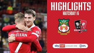 HIGHLIGHTS | Wrexham AFC 3-0 Exeter City