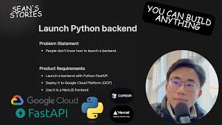 You Can Launch Python Backend 10x Easier To Google Cloud Now w/o CS | FastAPI, GCP, Cursor | Core 3