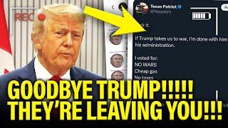 Trump HUMILIATED as Top Supporters TURN AGAINST HIM