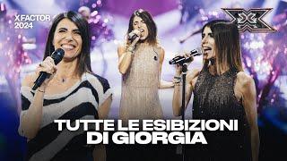 Tutte le volte che Giorgia ha cantato a X Factor 2024 (Compilation)