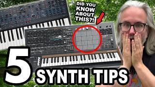 5 LIFE CHANGING SYNTH TIPS (#3 is great for inspiration!)