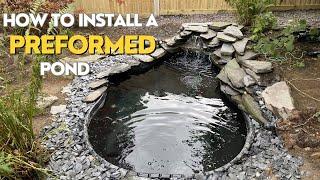 Building a Preformed Pond (with a few extras)