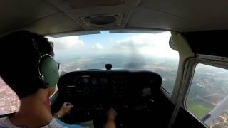 Solo flight LLHZ-LLHA-LLHZ Cessna 172