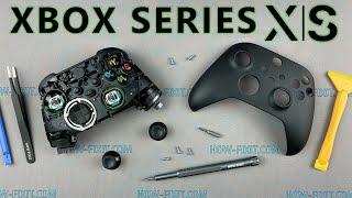 Как полностью разобрать геймпад Xbox Series X или Series S