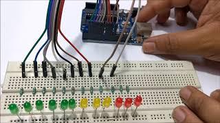 How to make an LED VU-meter using ARDUINO UNO