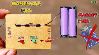 HOMEMADE batrary charging module 3.7V to 5V battary charger DIY charging module