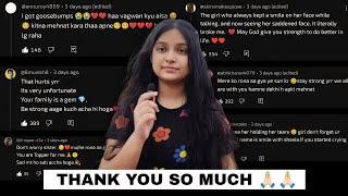 THANKS FOR ALL YOUR SUPPORT 🫂 | Smile With Shaina |